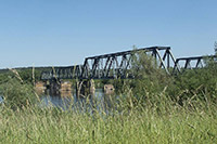 Blick auf die Brücke 2008