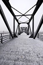 Winter 2022 - Die Brücke ist nun fertig