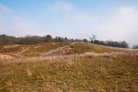 Winterlicher Blick vom Weinbergweg bei Buckow