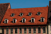 Dachgauben auf dem Marktplatz