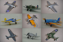 Flugzeuge von Lockeed und Northrop